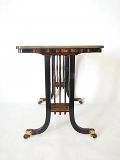  Gillows of Lancaster London English Regency Exotic Woods and Brass Table Attributed to Gillows - 2752475