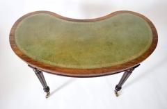 Gillows of Lancaster London English Regency Rosewood Writing Table of Kidney Form by Gillows circa 1815 - 3370179