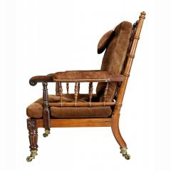  Gillows of Lancaster London George IV Rosewood Bergere Chair By Gillows - 2434978