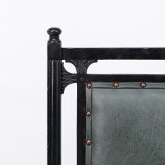  Gillows of Lancaster London Gillows An Anglo Japanese Nursing Chair with Thebes Style Turnings - 4183157