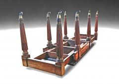  Gillows of Lancaster London Gillows Patent Mahogany Extending Dining Table - 4309695
