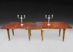  Gillows of Lancaster London Gillows Patent Mahogany Extending Dining Table - 4479475