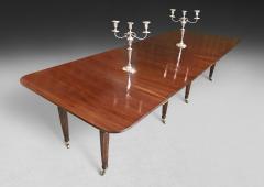  Gillows of Lancaster London Gillows Patent Mahogany Extending Dining Table - 4479477