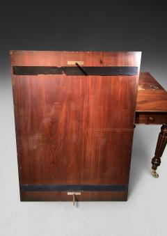  Gillows of Lancaster London Gillows Regency Mahogany Draw Leaf Dining Table - 4480349