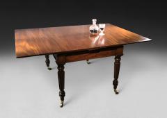  Gillows of Lancaster London Gillows Regency Mahogany Draw Leaf Dining Table - 4480353