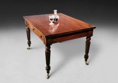  Gillows of Lancaster London Gillows Regency Mahogany Draw Leaf Dining Table - 4480354