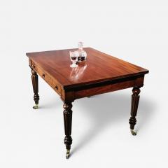  Gillows of Lancaster London Gillows Regency Mahogany Draw Leaf Dining Table - 4483624