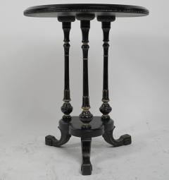  Gillows of Lancaster London Gillows of Lancaster An Aesthetic Movement ebonized circular side table - 4183134