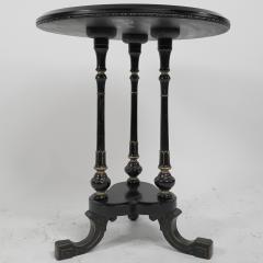 Gillows of Lancaster London Gillows of Lancaster An Aesthetic Movement ebonized circular side table - 4183135
