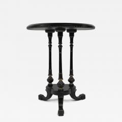  Gillows of Lancaster London Gillows of Lancaster An Aesthetic Movement ebonized circular side table - 4206303