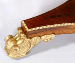  Gillows of Lancaster London Gillows of Lancaster Parcel Gilt Rosewood Tilt Top Center Table circa 1825 - 4361817