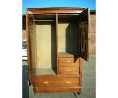  Gillows of Lancaster London Gillows of Lancaster an Aesthetic Movement Walnut Armoire Wardrobe Compactum - 4183142