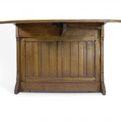  Gillows of Lancaster London Gillows of Lancaster attributed Gothic Revival Oak Architects Desk - 4191798
