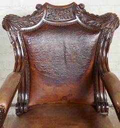  Gillows of Lancaster London Important George IV Rosewood Armchair - 2007103