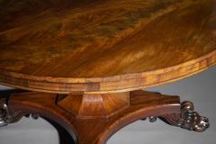  Gillows of Lancaster London Large Regency Circular Dining or Centre Table - 2509352