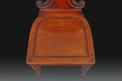  Gillows of Lancaster London Pair of Brocklesby Shell Back Hall Chairs by Gillows - 4712049