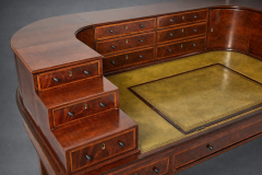  Gillows of Lancaster London Regency Mahogany Carlton House Desk - 4513841