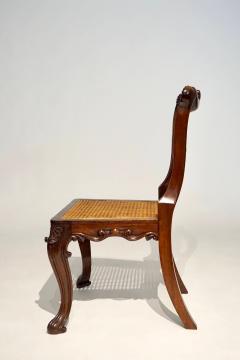  Gillows of Lancaster London Regency Rococo Revival Rosewood Caned Seat Side Chairs - 2521761