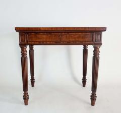  Gillows of Lancaster London Regency Solid Fustic Mahogany Side Table by Gillows of Lancaster London - 1905661