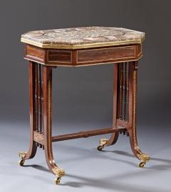  Gillows of Lancaster London Regency Specimen Marble Top Table - 1913459