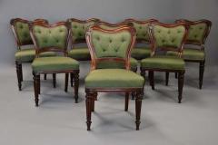  Gillows of Lancaster London Set of twelve William IVth dining chairs attributed to Gillows - 4805960