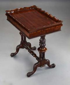  Gillows of Lancaster London Superb quality early 19thc Regency Gillows mahogany work table - 4805814
