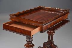  Gillows of Lancaster London Superb quality early 19thc Regency Gillows mahogany work table - 4805817