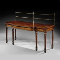  Gillows of Lancaster London Wonderful and rare English Regency Server Console Table Circa 1824 - 2989141