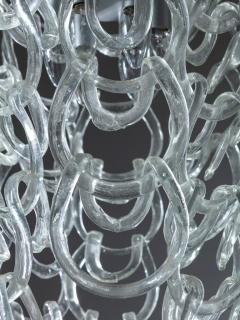  Giogali Murano Glass Chandelier by Angelo Mangiarotti for Vistosi - 4726133