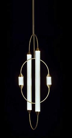  Giopato Giopato Coombs Cirque Chandelier in Brushed Bronze - 4211948