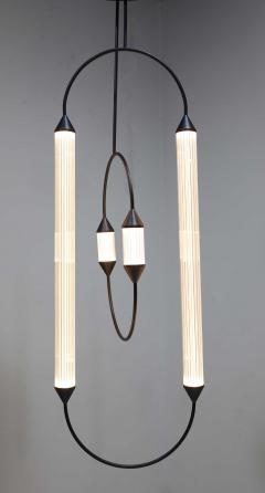  Giopato Giopato Coombs Cirque Chandelier in Brushed Bronze - 4211951