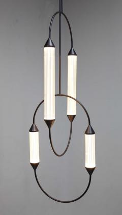  Giopato Giopato Coombs Cirque Chandelier in Brushed Bronze - 4211962