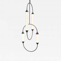  Giopato Giopato Coombs Cirque Chandelier in Brushed Bronze - 4213857