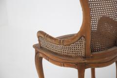  Giorgetti Italian Four Chairs by Giorgetti in Imitation Bamboo and Rattan - 2207977