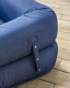  Giovannetti Alessandro Becchi Sofa Anfibio for Giovannetti Upholstered in Denim - 2811835