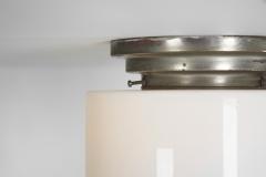  Gispen Gispen Opal Glass Stepped Ceiling Lamp The Netherlands 1950s - 3460687