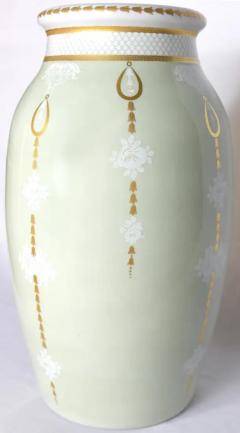  Giulia Mangani Mangani Italy Classical Vase or Urn Form Porcelain Umbrella Stand - 3545259