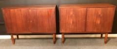  Gjovik Mobelfabriken Mid Century Modern Pair of Cabinets Nightstand or Commodes Gjovik Mobelfabriken - 2938755