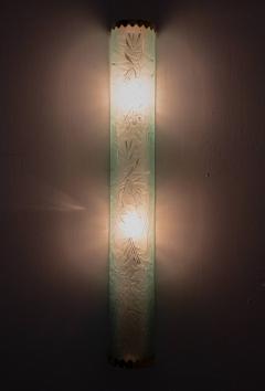  Gl ssner Swedish Modern Wall Sconce in Brass and Glass by Carl Erik Bod n for Gl ssner - 1144098