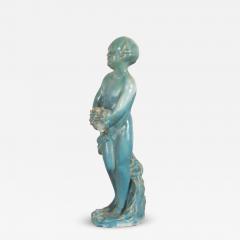  Gladding McBean An American glazed terracotta fountain figure C 1940  - 4213842