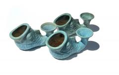  Gladding McBean Assembled Group of Three Gladding McBean Style Koi Fish Vessels Planters - 4302182