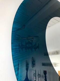  Glas Italia Mirror Blue Glass by Glas Italia Italy 1980s - 735871