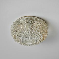  Glash tte Limburg 1960s Helena Tynell Model A665 Bubble Glass Flush Mount for Limburg - 2842672