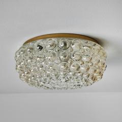  Glash tte Limburg 1960s Helena Tynell Model A665 Bubble Glass Flush Mount for Limburg - 2842673