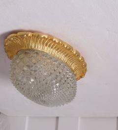  Glash tte Limburg Glass Flush Mounts or Sconces on Gold Plated Base by Glashu tte Limburg - 544885