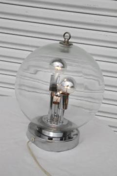  Glash tte Limburg Large Clear Ball Glass Table Desktop Light - 4107450