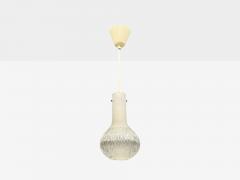  Glash tte Limburg Limburg Glash tte Small Pendant Light Textured Glass Plastic Germany 1970s - 4636745