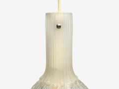  Glash tte Limburg Limburg Glash tte Small Pendant Light Textured Glass Plastic Germany 1970s - 4636749