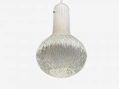  Glash tte Limburg Limburg Glash tte Small Pendant Light Textured Glass Plastic Germany 1970s - 4636751