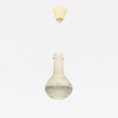  Glash tte Limburg Limburg Glash tte Small Pendant Light Textured Glass Plastic Germany 1970s - 4638917